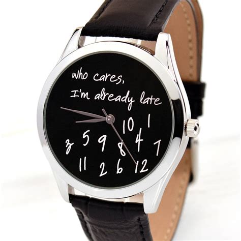 who cares i'm already late review.